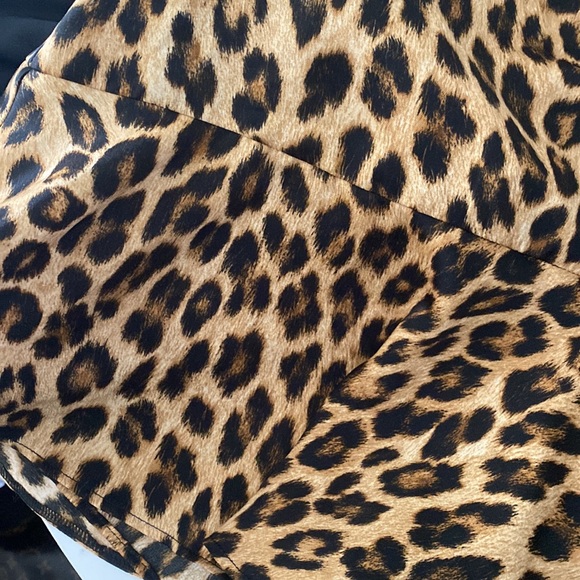 Zara A-line leopard mini skirt - Picture 6 of 6